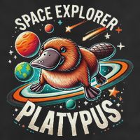 Space Explorer Platypus Platypus VenomPlatypus Flosser Beanie