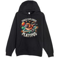 Space Explorer Platypus Platypus VenomPlatypus Flosser Premium Pullover Hoodie