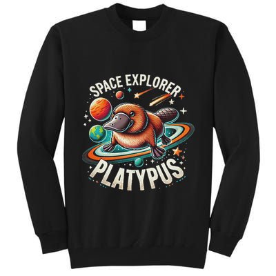 Space Explorer Platypus Platypus VenomPlatypus Flosser Tall Sweatshirt