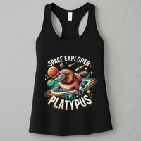 Space Explorer Platypus Platypus VenomPlatypus Flosser Womens Tank Top