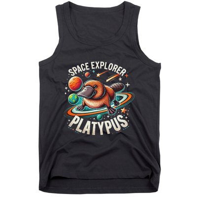 Space Explorer Platypus Platypus VenomPlatypus Flosser Tank Top
