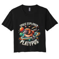 Space Explorer Platypus Platypus VenomPlatypus Flosser Crop Top