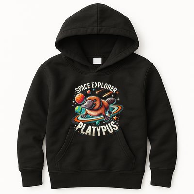 Space Explorer Platypus Platypus VenomPlatypus Flosser Kids Hoodie