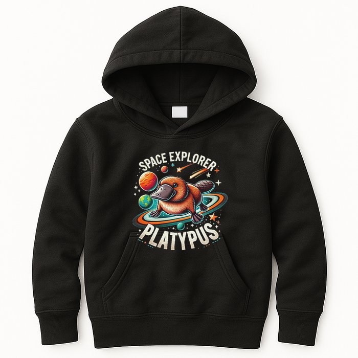 Space Explorer Platypus Platypus VenomPlatypus Flosser Kids Hoodie