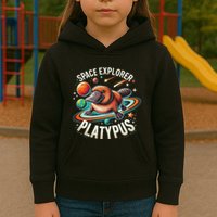 Space Explorer Platypus Platypus VenomPlatypus Flosser Kids Hoodie