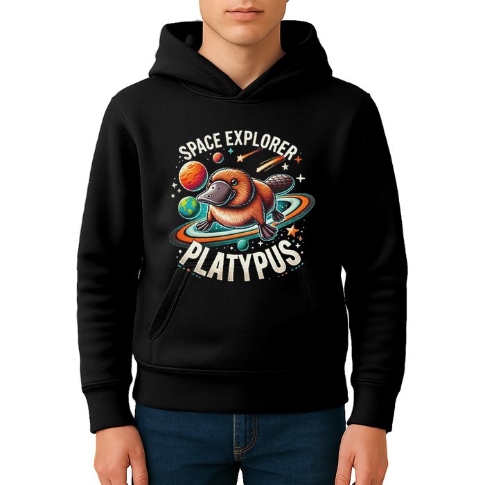Space Explorer Platypus Platypus VenomPlatypus Flosser Kids Hoodie
