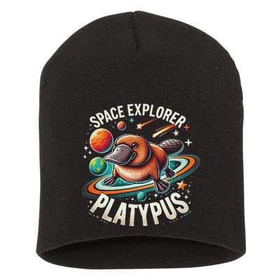 Space Explorer Platypus Platypus VenomPlatypus Flosser Short Acrylic Beanie