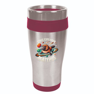 Space Explorer Platypus Platypus VenomPlatypus Flosser 16oz Travel Tumbler