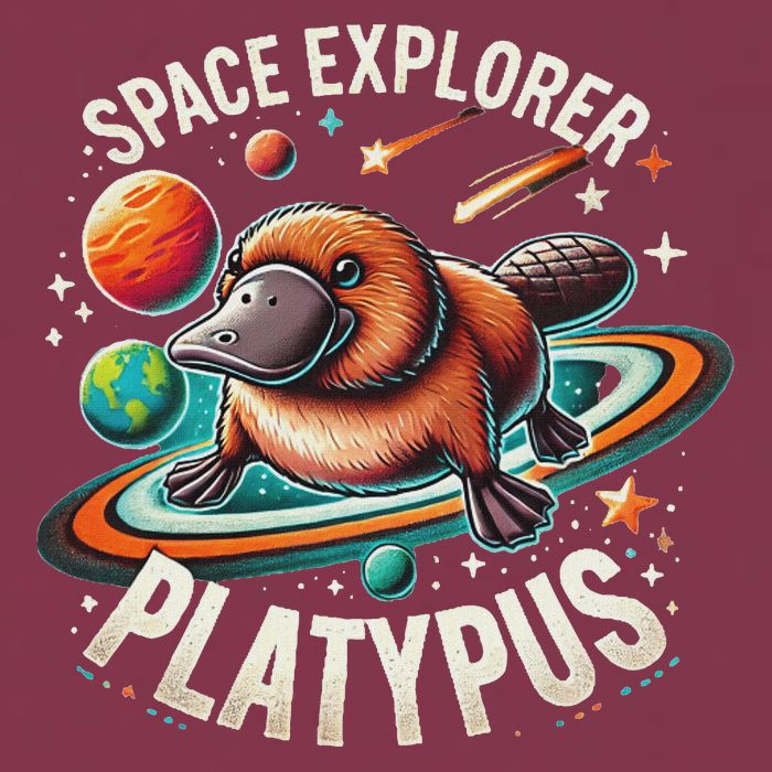 Space Explorer Platypus Platypus VenomPlatypus Flosser 16oz Travel Tumbler