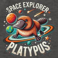 Space Explorer Platypus Platypus VenomPlatypus Flosser Vector Backpack