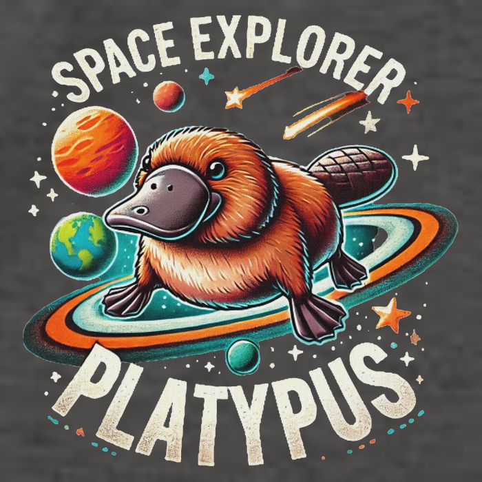 Space Explorer Platypus Platypus VenomPlatypus Flosser Vector Backpack