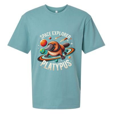 Space Explorer Platypus Platypus VenomPlatypus Flosser Sueded Cloud Jersey T-Shirt