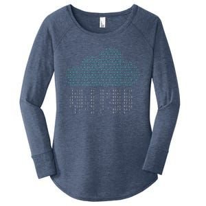 Software Engineer Programming Computer Developer Coder Women's Perfect Tri Tunic Long Sleeve Shirt