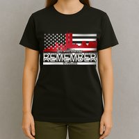 September 11th We Will Always Remember 9-11-01 T-Shirt