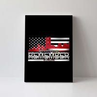 September 11th We Will Always Remember 9-11-01 Canvas