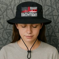September 11th We Will Always Remember 9-11-01 Bucket Hat