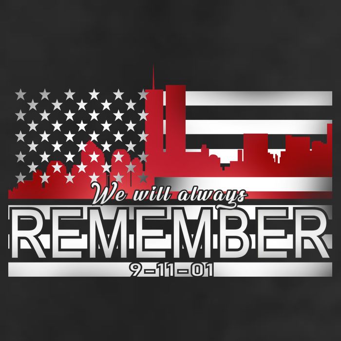 September 11th We Will Always Remember 9-11-01 Golf Towel