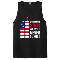 September 2001 We Will Never Forgot 20Th Anniversary 9-11 PosiCharge Competitor Tank