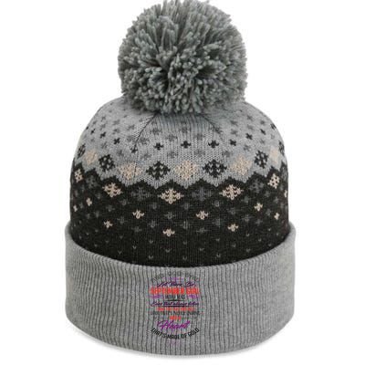 September Girl Always Listens The Baniff Cuffed Pom Beanie