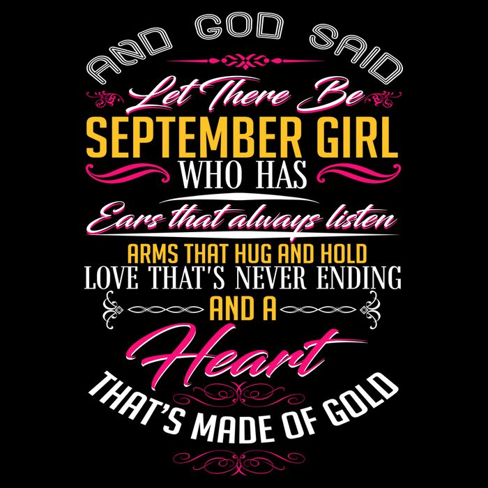 September Girl Always Listens Button