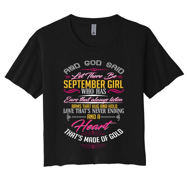 September Girl Always Listens Crop Top
