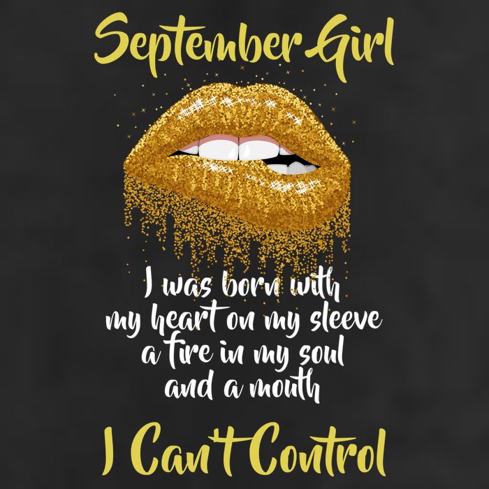 September Girl Born With Fire In My Soul 11oz C Handle Ceramic Mug