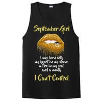 September Girl Born With Fire In My Soul PosiCharge Competitor Tank