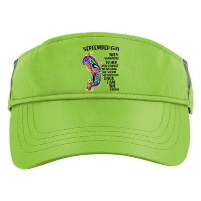 September Girl Paisley Butterfly Adult Drive Performance Visor