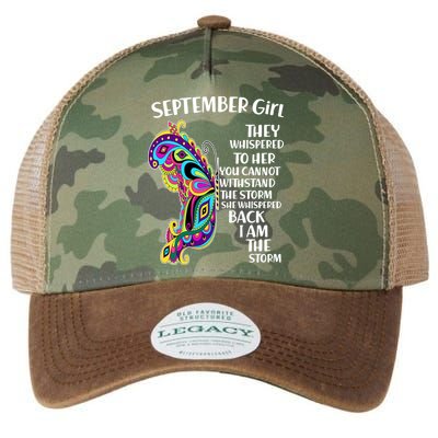 September Girl Paisley Butterfly Legacy Tie Dye Trucker Hat