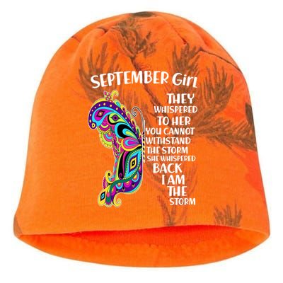 September Girl Paisley Butterfly Kati - Camo Knit Beanie