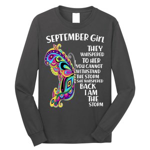 September Girl Paisley Butterfly Long Sleeve Shirt