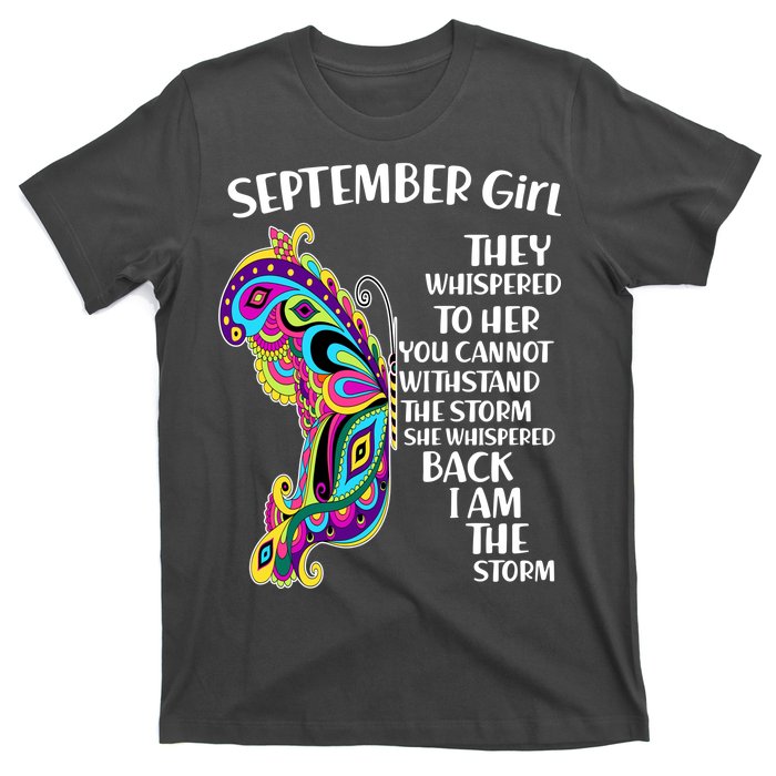 September Girl Paisley Butterfly T-Shirt