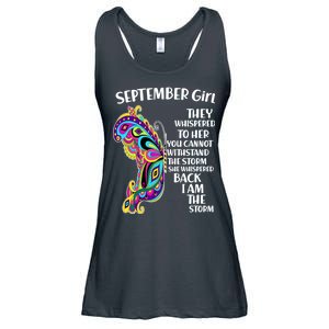 September Girl Paisley Butterfly Ladies Essential Flowy Tank