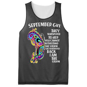 September Girl Paisley Butterfly Mesh Reversible Basketball Jersey Tank