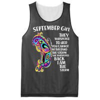 September Girl Paisley Butterfly Mesh Reversible Basketball Jersey Tank