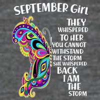 September Girl Paisley Butterfly Women's V-Neck T-Shirt