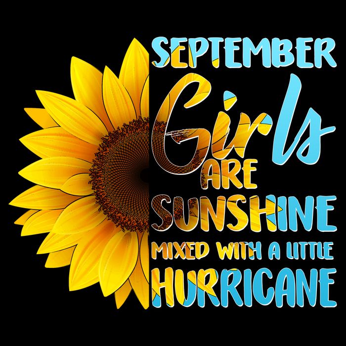 September Girls Are Sunshine Mixed With A Little Hurricane City Backpack