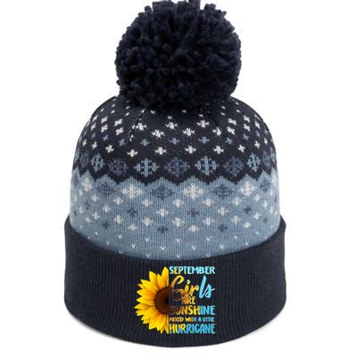 September Girls Are Sunshine Mixed With A Little Hurricane The Baniff Cuffed Pom Beanie