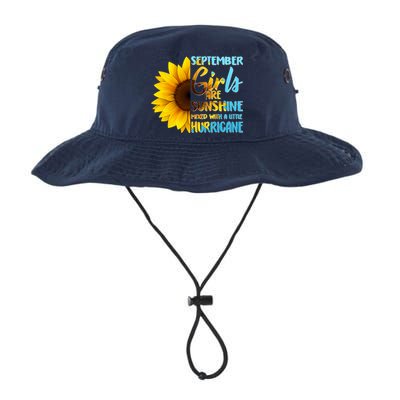 September Girls Are Sunshine Mixed With A Little Hurricane Legacy Cool Fit Booney Bucket Hat