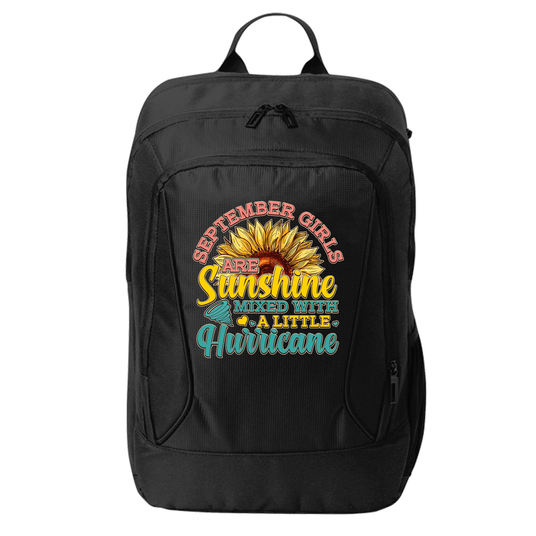 September Girls Sunshine And Hurricane Cute City Backpack