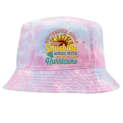 September Girls Sunshine And Hurricane Cute Tie-Dyed Bucket Hat