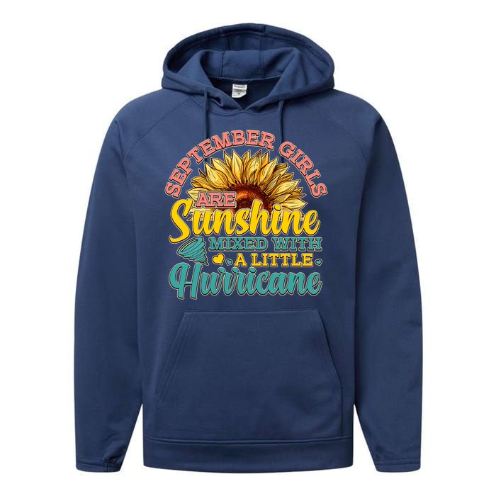 September Girls Sunshine And Hurricane Cute Performance Fleece Hoodie