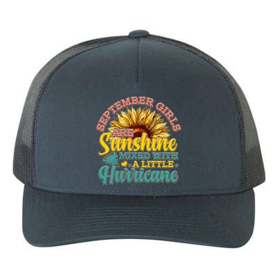 September Girls Sunshine And Hurricane Cute Yupoong Adult 5-Panel Trucker Hat