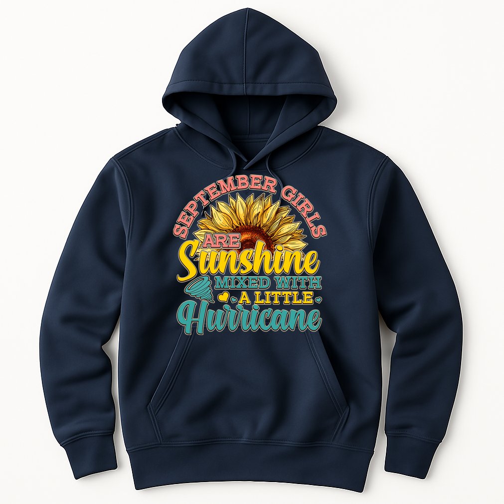 September Girls Sunshine And Hurricane Cute Hoodie