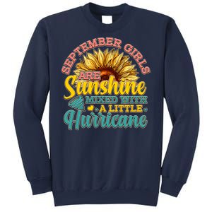 September Girls Sunshine And Hurricane Cute Sweatshirt