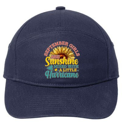 September Girls Sunshine And Hurricane Cute 7-Panel Snapback Hat