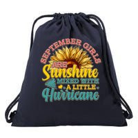 September Girls Sunshine And Hurricane Cute Drawstring Bag