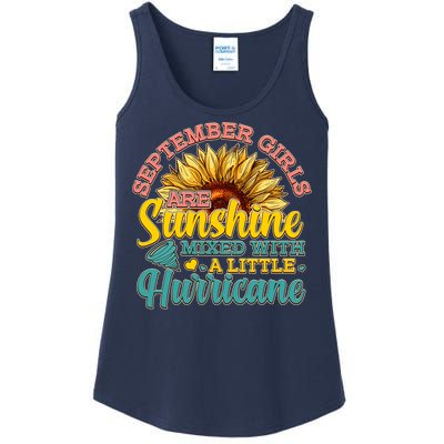 September Girls Sunshine And Hurricane Cute Ladies Essential Tank