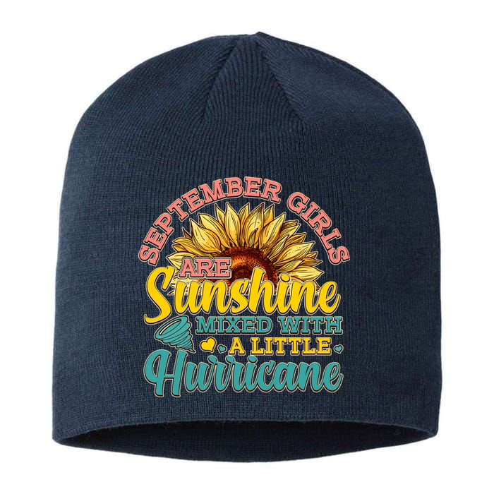 September Girls Sunshine And Hurricane Cute Sustainable Beanie