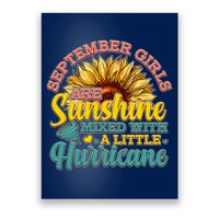 September Girls Sunshine And Hurricane Cute Poster